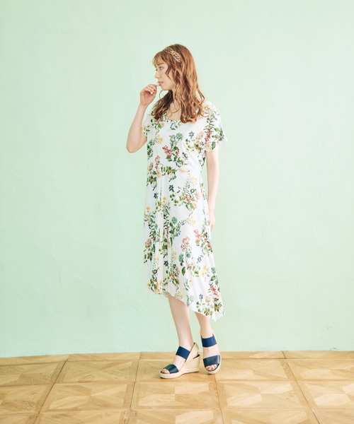 Coral veil（コーラルベール） 水着 ショルダードレス3点セット 9M