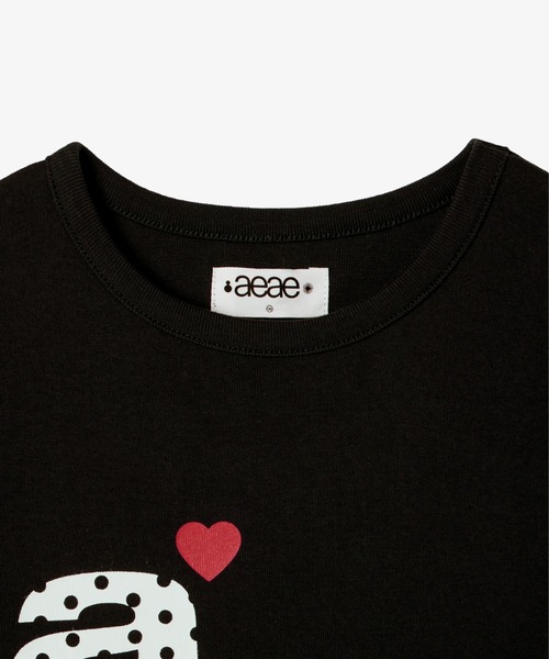 aeae tシャツ DOT SMALL LETTER TEE レディース メンズ : ZOZOTOWN