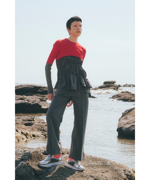 OMMO（オーエムエムオー） パンツ SK LAYERED PT レディース