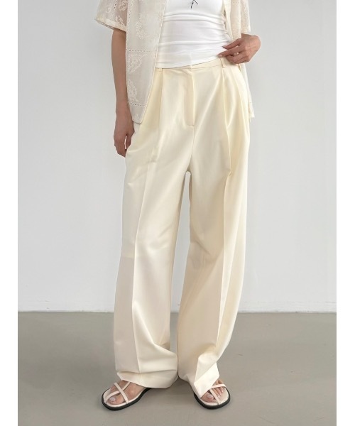 Didot.showroom スラックス パンツ 「XS-Lマルチサイズ」ローライズ