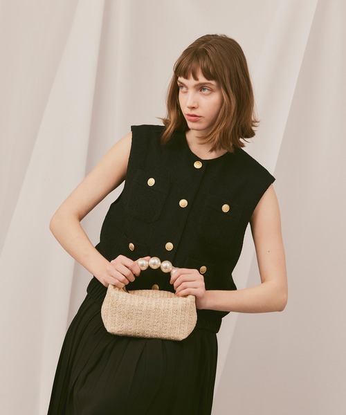 LOULOU WILLOUGHBY（ルルウィルビー） ベスト ジレ 「LOULOU