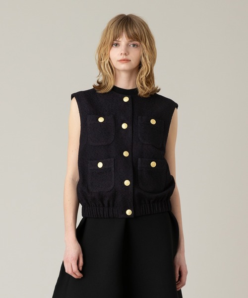 LOULOU WILLOUGHBY（ルルウィルビー） ベスト ジレ 「LOULOU