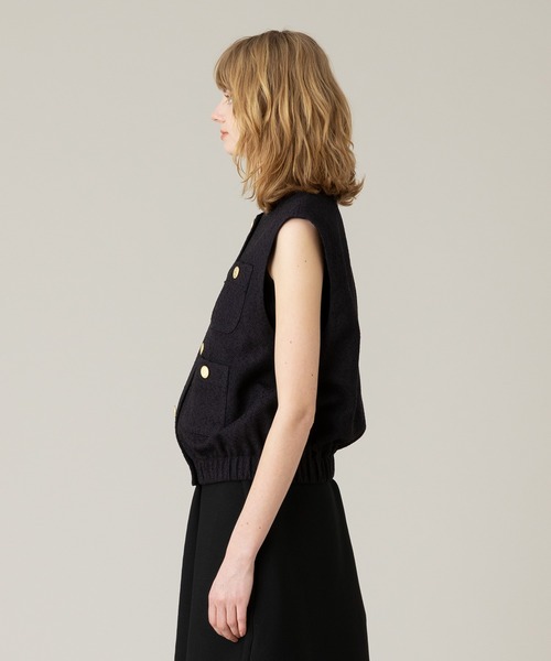 LOULOU WILLOUGHBY（ルルウィルビー） ベスト ジレ 「LOULOU