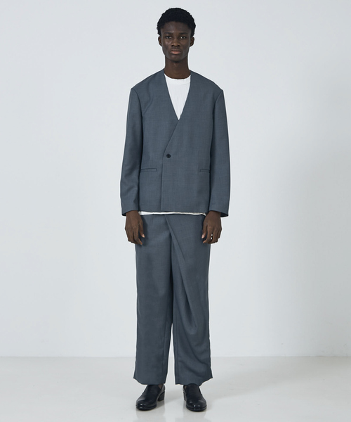 5351 POUR LES HOMMES ジャケット ノーカラージャケット