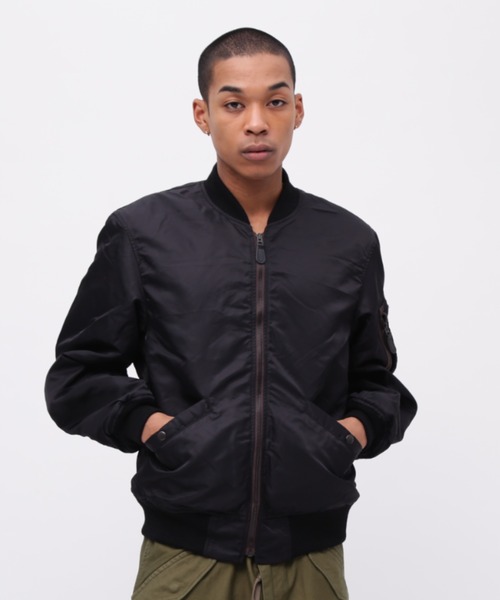 AVIREX（アヴィレックス） ma1 ma-1 「VINTAGE LINE」L-2 BLACK / L-2