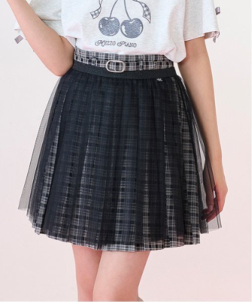 mezzo piano Junior（メゾピアノ ジュニア） パンツ チェック柄