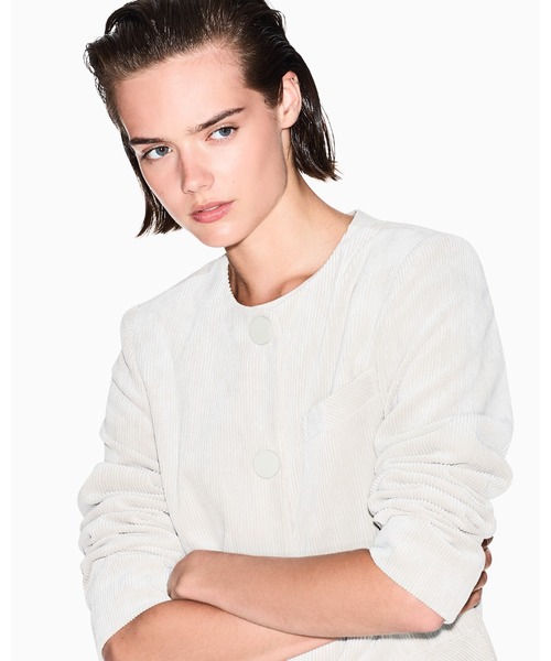 ARMANI EXCHANGE ジャケット ノーカラージャケット 「A|X アルマーニ