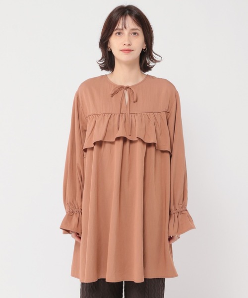 studio CLIP（スタディオクリップ） ワンピース ダブルフロントフリル