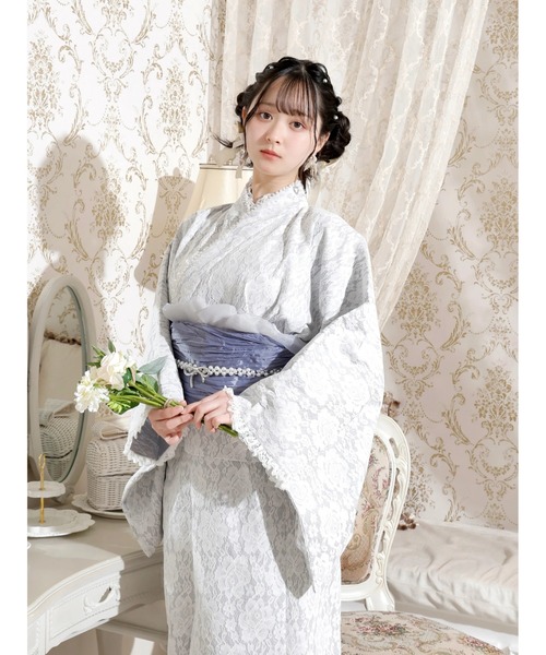 NOEMIE（ノエミー） 浴衣 お嬢さん総レースレースフリルセパレート浴衣
