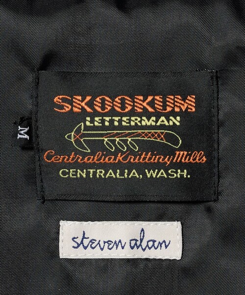 STEVEN ALAN（スティーブンアラン） スタジャン 「SKOOKUM × Steven