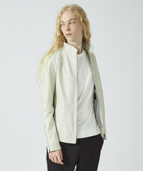 5351 POUR LES HOMMES 革ジャン ライダース フレンチアーミー レザー