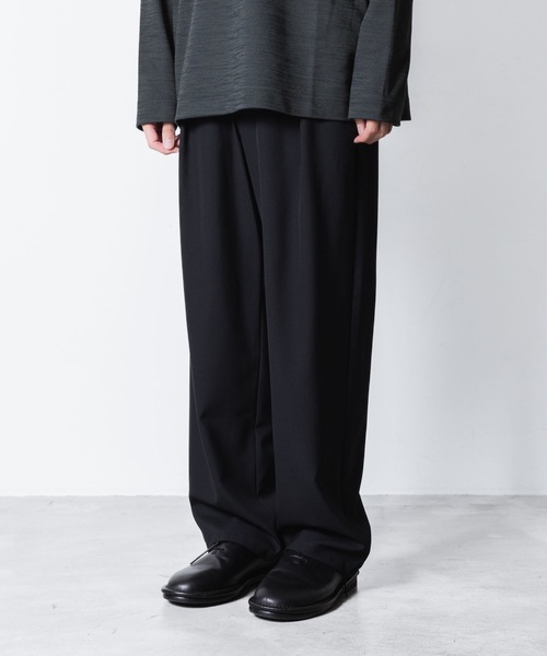 ATTACHMENT（アタッチメント） スラックス 2/90 ウール トロピカル