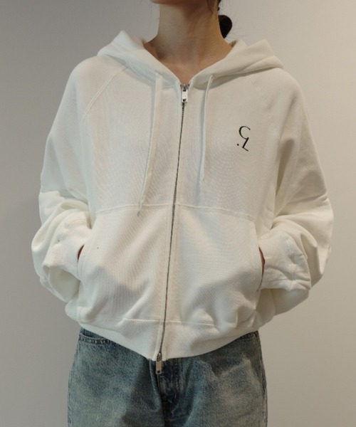 CLANE（クラネ） パーカー CLANE LOGO COMPACT ZIP UP HOODIE