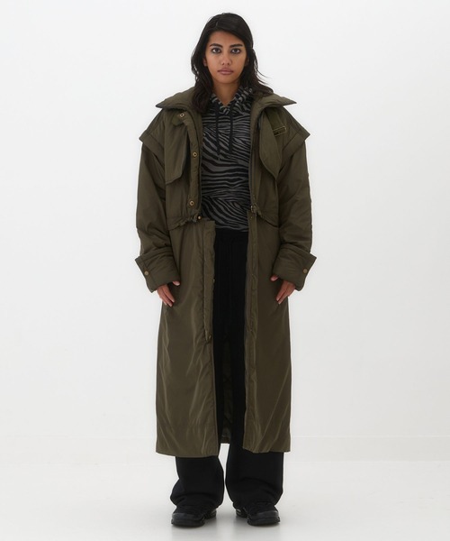 BEEDEN ミリタリージャケット モッズコート 2WAY BLOUSON LONG COAT