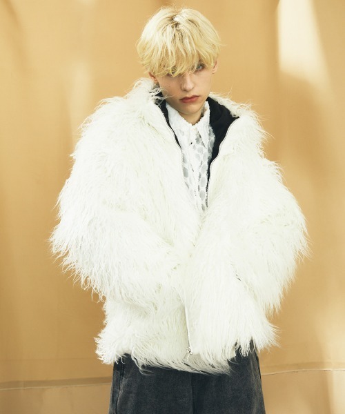 Shoowtime（ショウタイム） ブルゾン アウター ボリュームフェイク