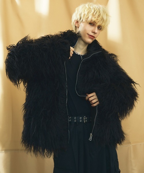 Shoowtime（ショウタイム） ブルゾン アウター ボリュームフェイク