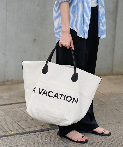 FRAMeWORK（フレームワーク） トートバッグ バッグ 「A VACATION/ア