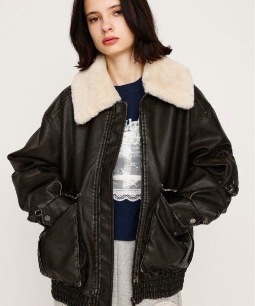 SLY（スライ） ブルゾン アウター 「完売カラー再入荷」WASHED PUFFER