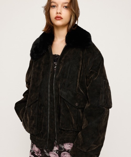 SLY（スライ） ブルゾン アウター 「完売カラー再入荷」WASHED PUFFER