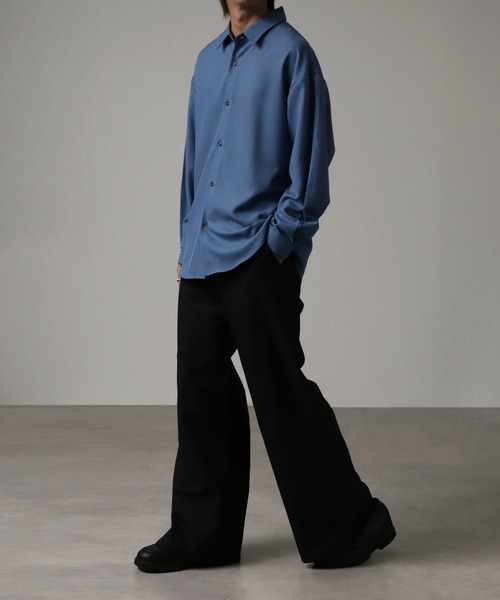 シャツ 「MADE IN JAPAN」-Reflax-ファブリック バルーンスリーブ