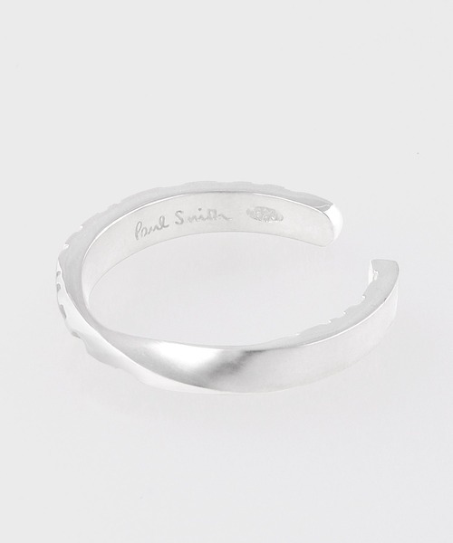 Paul Smith（ポール・スミス） 指輪 リング “Shadow Stripe Emboss