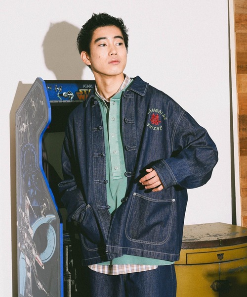 niko and…（ニコアンド） デニムジャケット gジャン 「niko and