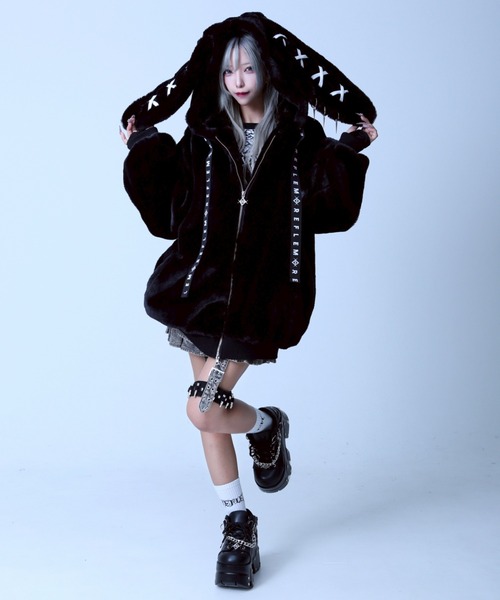 REFLEM（レフレム） ブルゾン アウター 「REFLEM/レフレム」うさ耳BIG