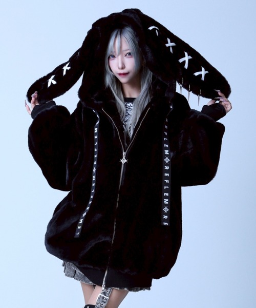 REFLEM（レフレム） ブルゾン アウター 「REFLEM/レフレム」うさ耳BIG