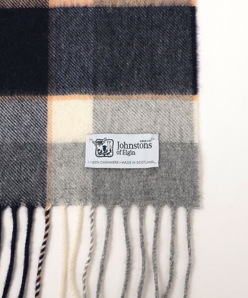 BEAMS F（ビームスF） マフラー Johnstons of Elgin / カシミヤ