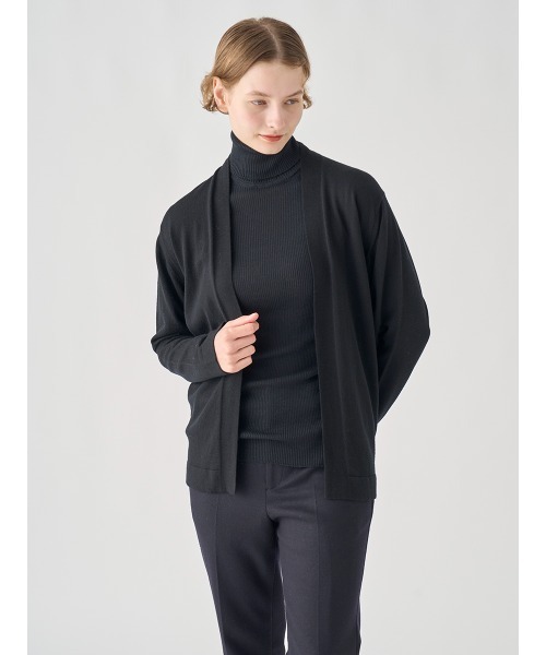 JOHN SMEDLEY（ジョンスメドレー） カーディガン 「UNISEX」ノーカラー