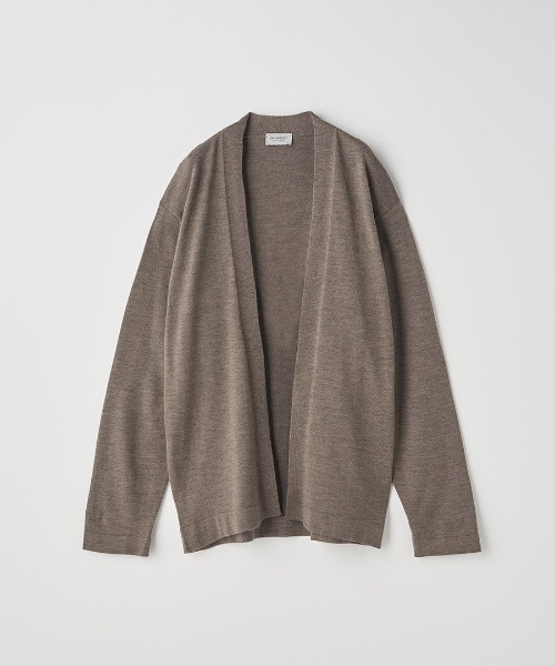 JOHN SMEDLEY（ジョンスメドレー） カーディガン 「UNISEX」ノーカラー