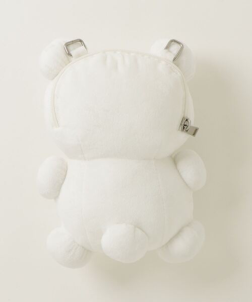 merry Jenny ブランドタグ付きわんわんポシェットオフホワイト merry