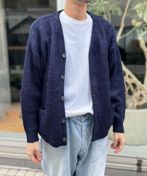 HOUSTON（ヒューストン） カーディガン ウーマン MOHAIR TOUCH