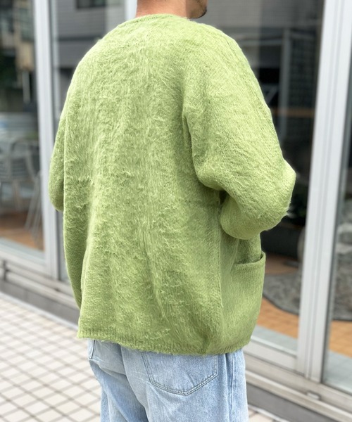 HOUSTON（ヒューストン） カーディガン ウーマン MOHAIR TOUCH