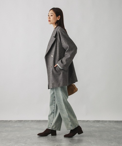 GLOBAL WORK（グローバルワーク） コート チェスターコート 軽やか