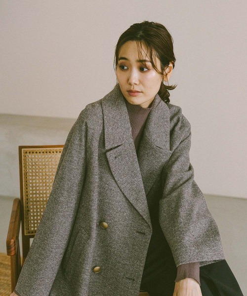 GLOBAL WORK（グローバルワーク） コート チェスターコート 軽やか