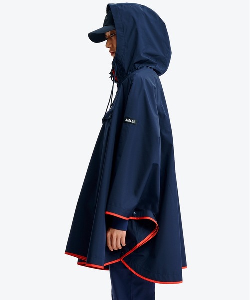 AIGLE（エーグル） レインコート カッパ 透湿防水 撥水 防風 2トーン