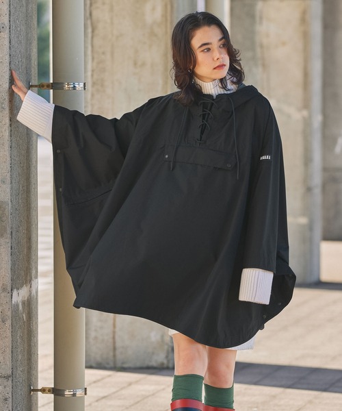 AIGLE（エーグル） レインコート カッパ 透湿防水 撥水 防風 2トーン