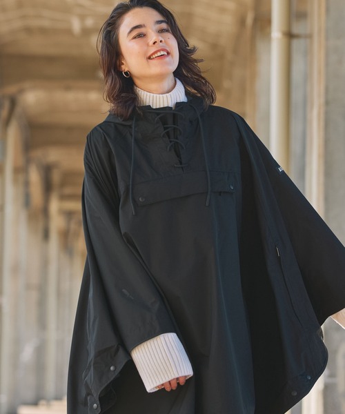 AIGLE（エーグル） レインコート カッパ 透湿防水 撥水 防風 2トーン