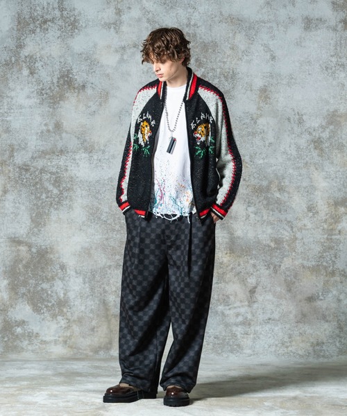 glamb（グラム） スカジャン Knit Ska Jumper / ニットスカジャンパー