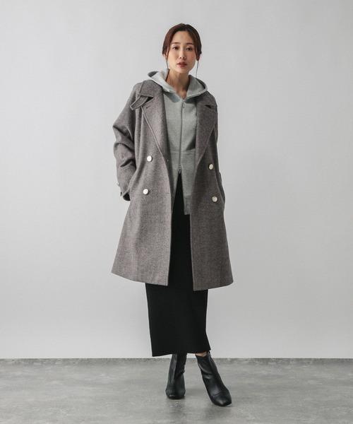GLOBAL WORK（グローバルワーク） コート チェスターコート 軽やか