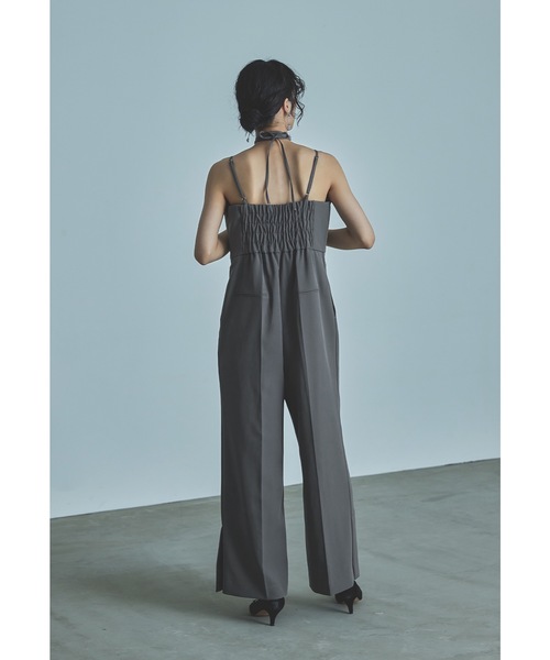 niana（ニアナ） パンツドレス ダブルクロスオールインワンドレス