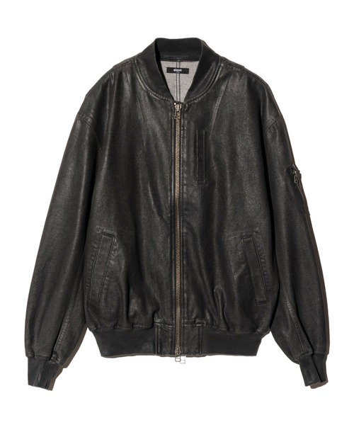 glamb（グラム） ma1 ma-1 Paraffin Coated Denim MA-1 / パラフィン