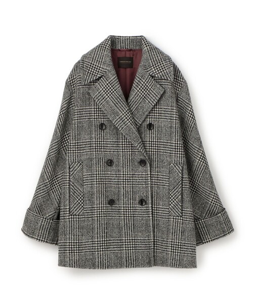 TOMORROWLAND collection ピーコート pコート ウールカシミヤグレン