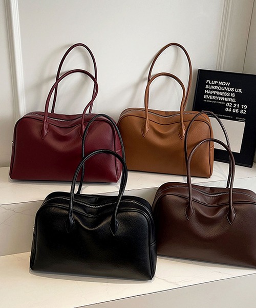 florist（フローリスト） ボストンバッグ 「A4対応」シュリンクレザー