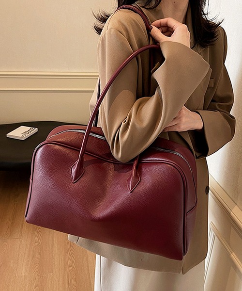 florist（フローリスト） ボストンバッグ 「A4対応」シュリンクレザー