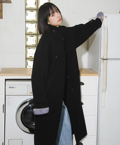 KBF（ケービーエフ） ステンカラーコート コート 「2サイズ展開