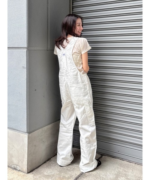 Lee（リー） オールインワン Lee別注 ワッペンデザインデニム