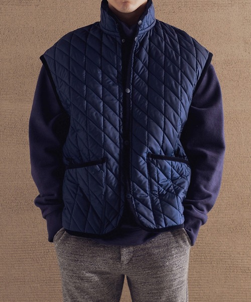 LAVENHAM（ラベンハム） ベスト ジレ Jackman X Lavenham BB Mickfield