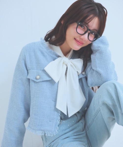 repipi armario（レピピアルマリオ） ブラウス シャツ BIGリボン